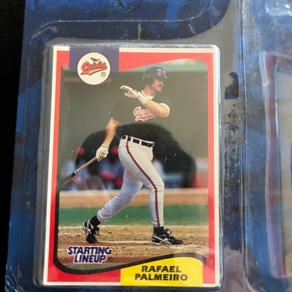 1994 Starting Lineup Rafael Palmeiro Baltimore Orioles Extended Series Kenner